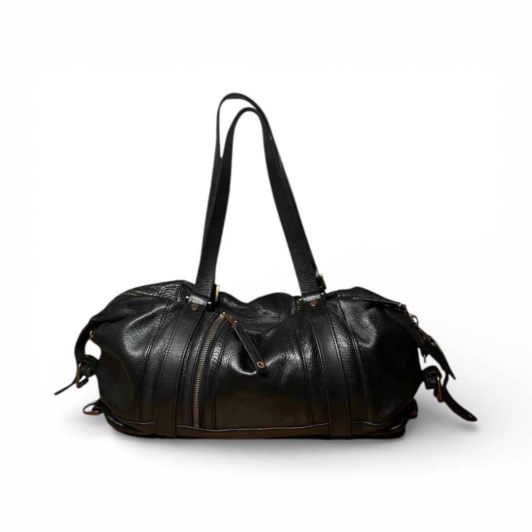 90s real leather shoulder bag 本革 Archive s-l1200.jpg