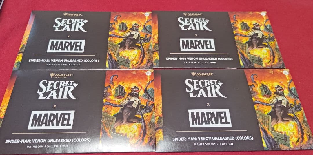 マジック：ザ・ギャザリング Secret Lair Venom Unleashed(Colors) Foil Secret Lair x Marvel's Spider-Man: Venom Unleashed (Colors