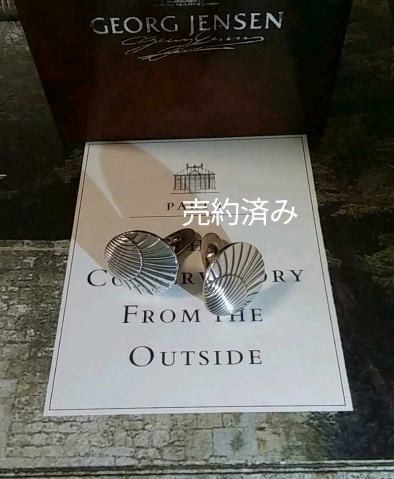 ジョージジェンセン　カフスボタン GEORG JENSEN ジョージ・ジェンセン カフリンクス カフスボタン #115