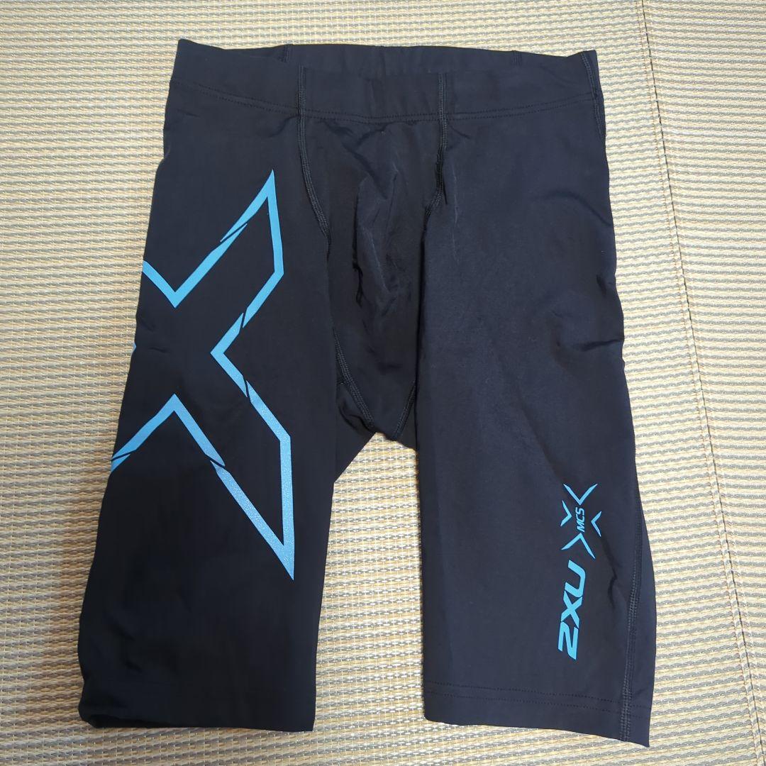 ツータイムズユー 2XU MCS ハーフタイツ メンズXSサイズ - メルカリ