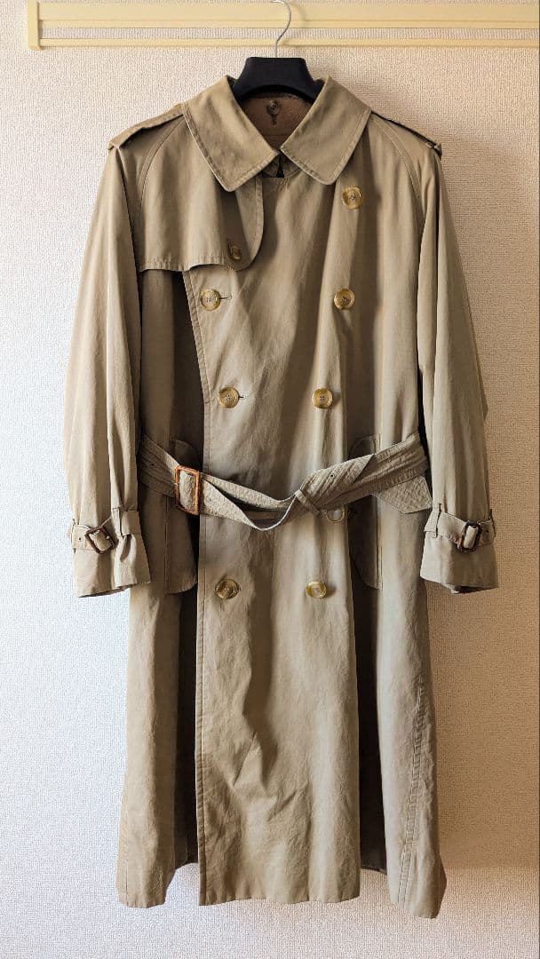 【最終価格!!】1枚袖 Burberry's トレンチ21 ヴィンテージ 80s バーバリー trench21 トレンチ21 一枚袖 c100 英国製 - メルカリ