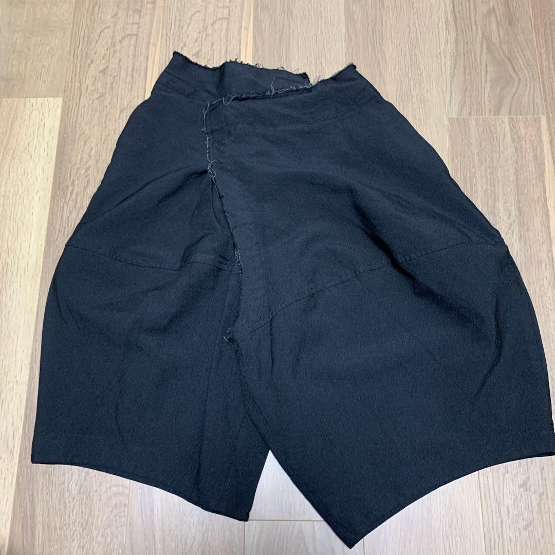 GARC ブラック サルエル？パンツ サルエルパンツ パンツ メンズ ボトムス ロング 送料無料・再販。(500