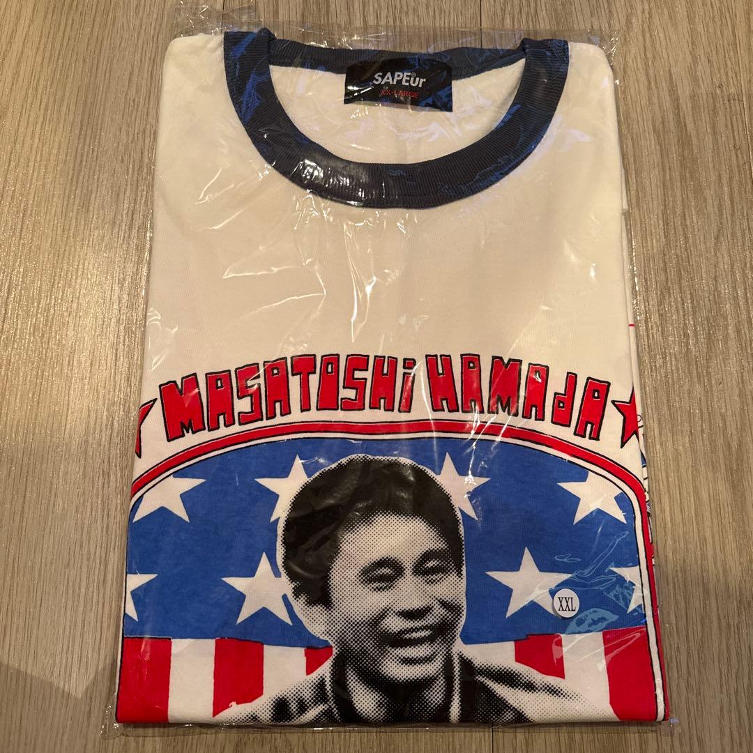 新品未開封】sapeur リンガーネックTシャツ 浜田雅功 2XLサイズ - メルカリ