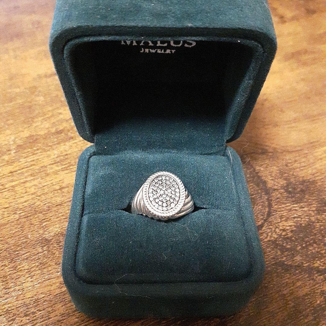 とんこつ40様 MALUS シルバー リング ダイヤモンド とんこつ40様 MALUS シルバー リング ダイヤモンド - メルカリ