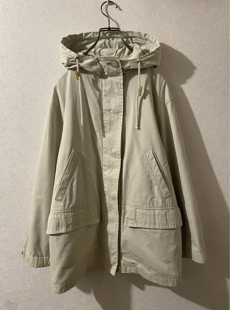 イタリア製 GIORGIO ARMANI CLASSICO レイン コート イタリア軍 NAVY ナイロン トレンチコート ネイビー デッドストック