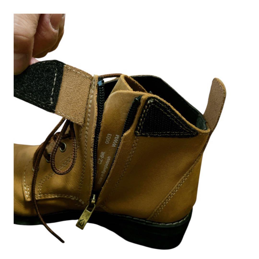 【極美品】ワイルドウィング ライディングブーツ スワロー 25.5cm 厚底