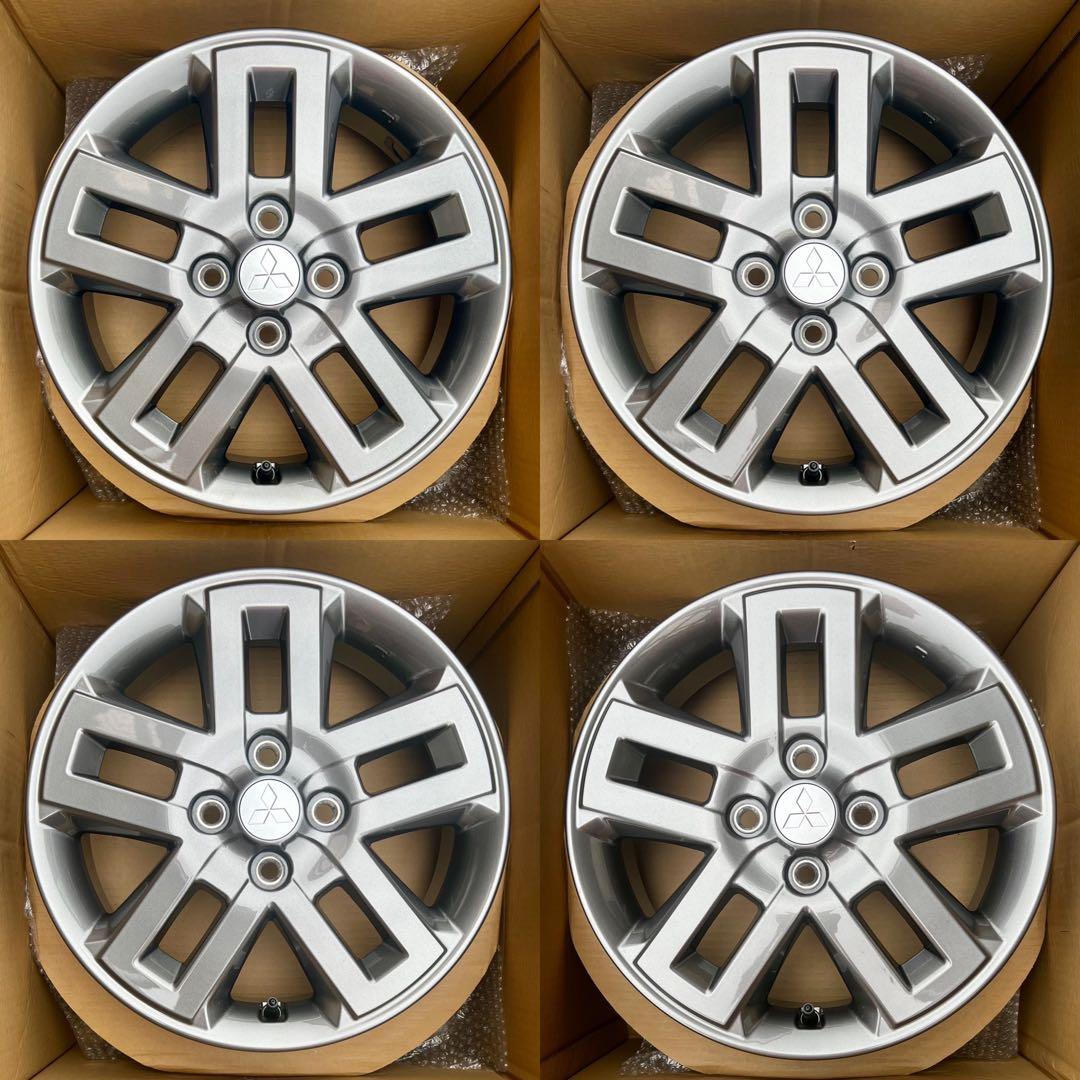 新車外し◇美品◇ミツビシ デリカ ミニ純正ホイール15インチ4本セット
