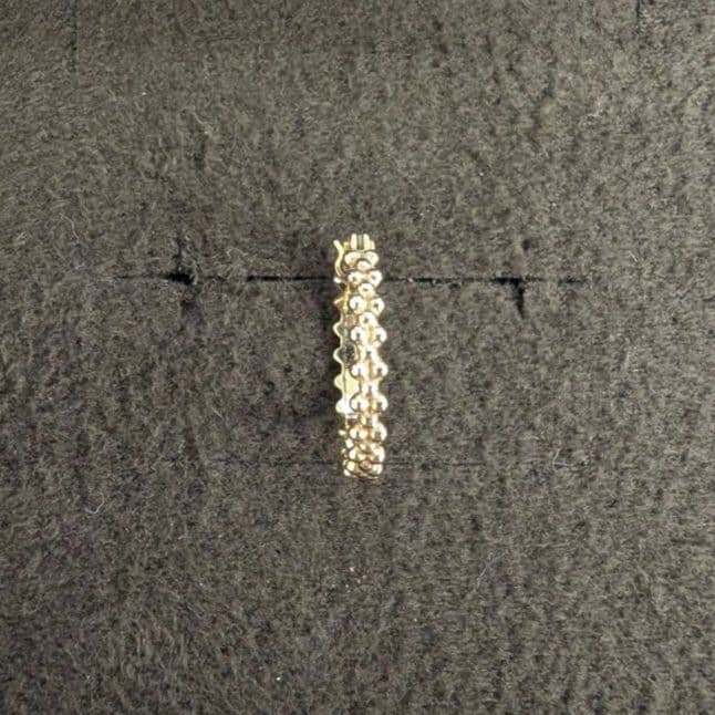 廃盤デザイン　agete バブル　フープピアス　K10 K18　片方 agete アガット◇ K18 K10 バブル フープ ピアス片方 - メルカリ