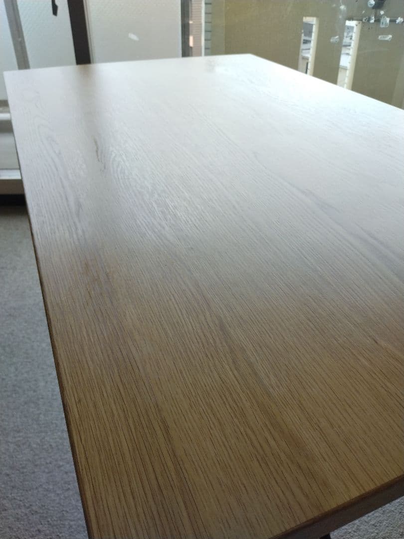 MUJI無印良品 折りたたみテーブル120cm オーク材/ダイニング/学習机