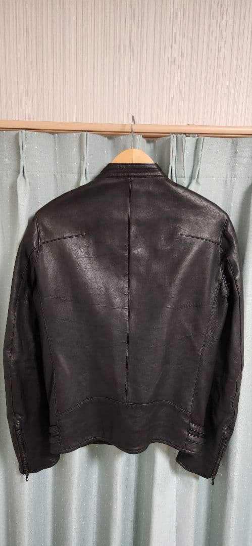 中田英寿着用 アタッチメント ラムレザー シングルライダース - メルカリ