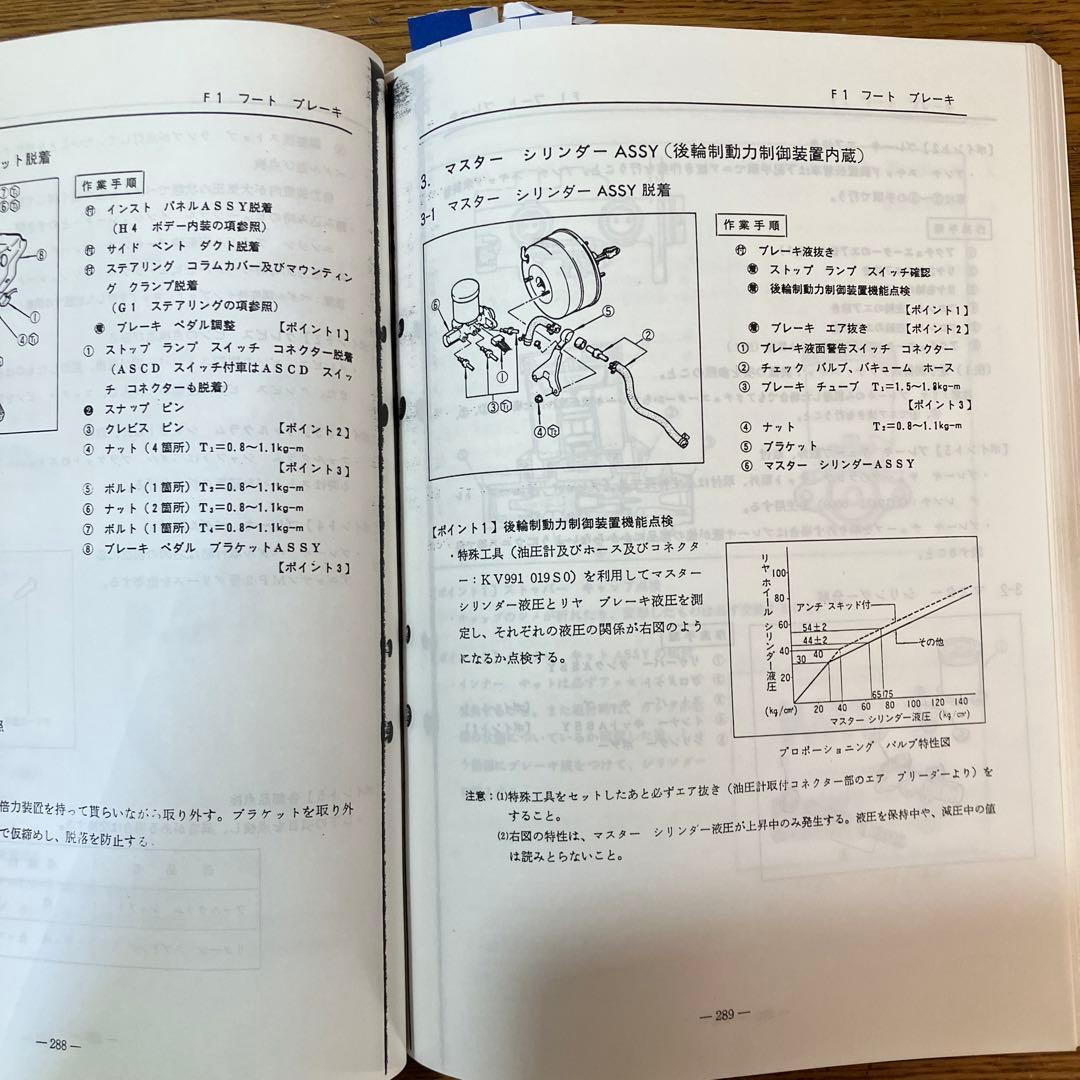 日産 セドリック グロリア整備要領書 - メルカリ