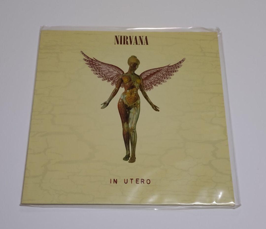 NIRVANA ニルヴァーナ IN UTERO レコード 1993年 Nirvana ニルヴァーナ/In Utero Demos & Unreleased Tracks 1993