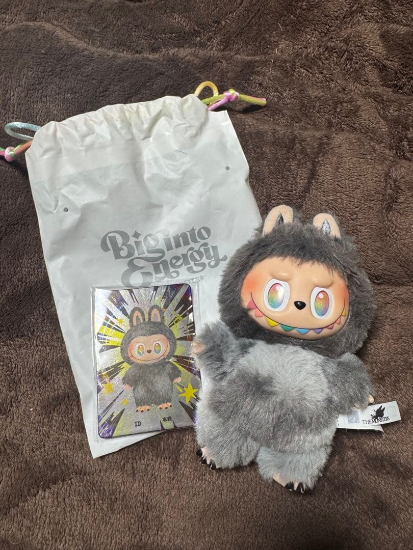 正規品 Energy LABUBU ラブブ　エナジー　SECRETシークレット POP MART ラブブ Labubu Big Into Energy シークレット ID 正規品