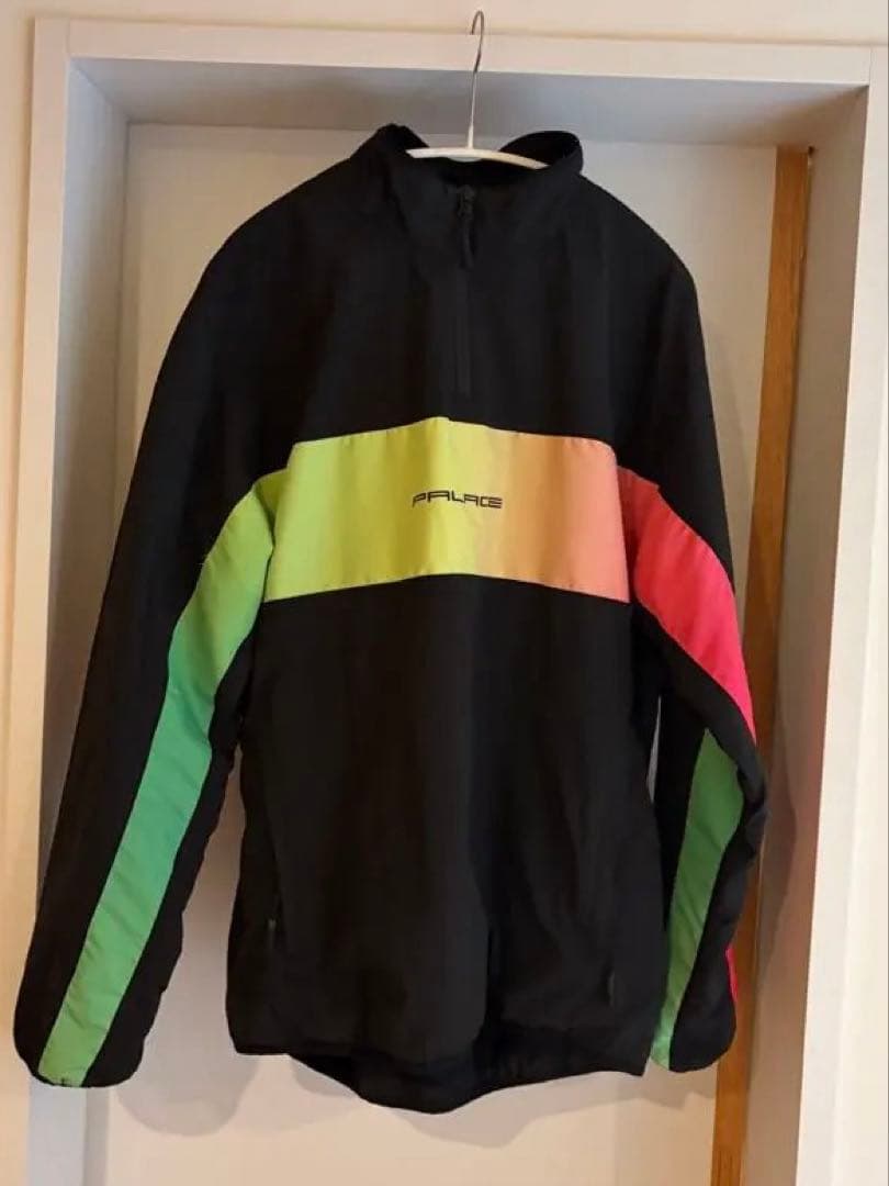 PALACE ナイロンジャケット ブラックM アノラック Palace Skateboards パレススケートボーズ カーゴポケット アノラック