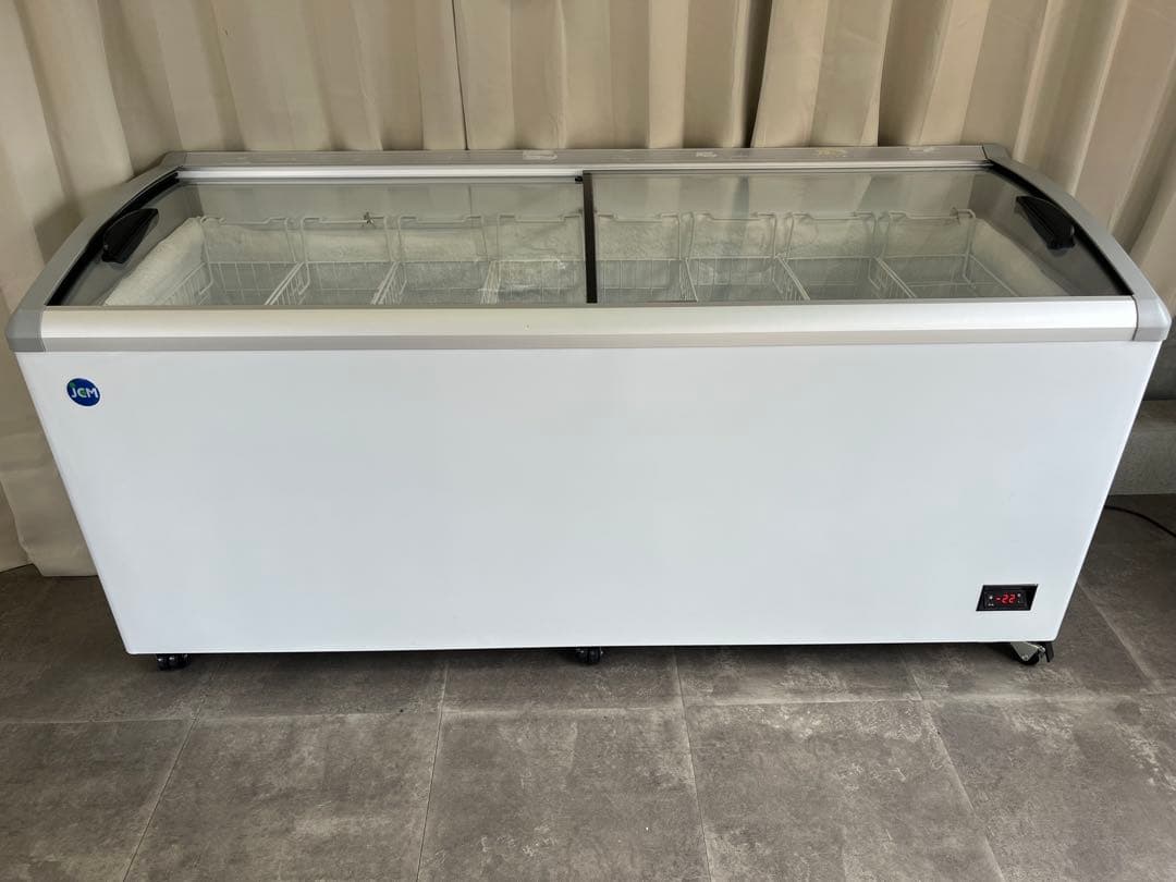 Neko157 専用2台JCM冷凍ショーケース 冷凍庫 ワイヤーバスケット付き jcmcs-223fl.jpg