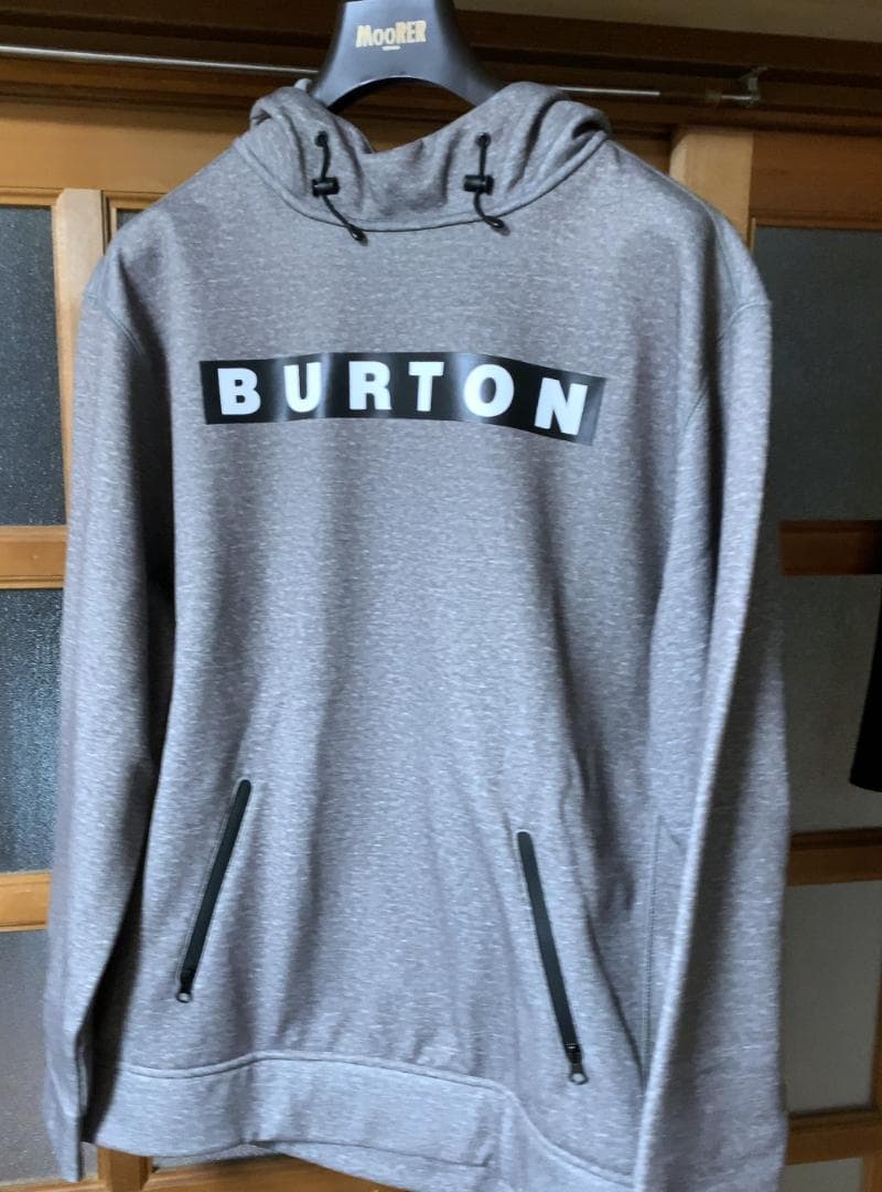 ★ 新品未使用！ BURTON バートン 撥水 フーディ パーカー グレー L BURTON（バートン） 24-25 BURTON 撥水パーカー Crown Weatherproof FZ
