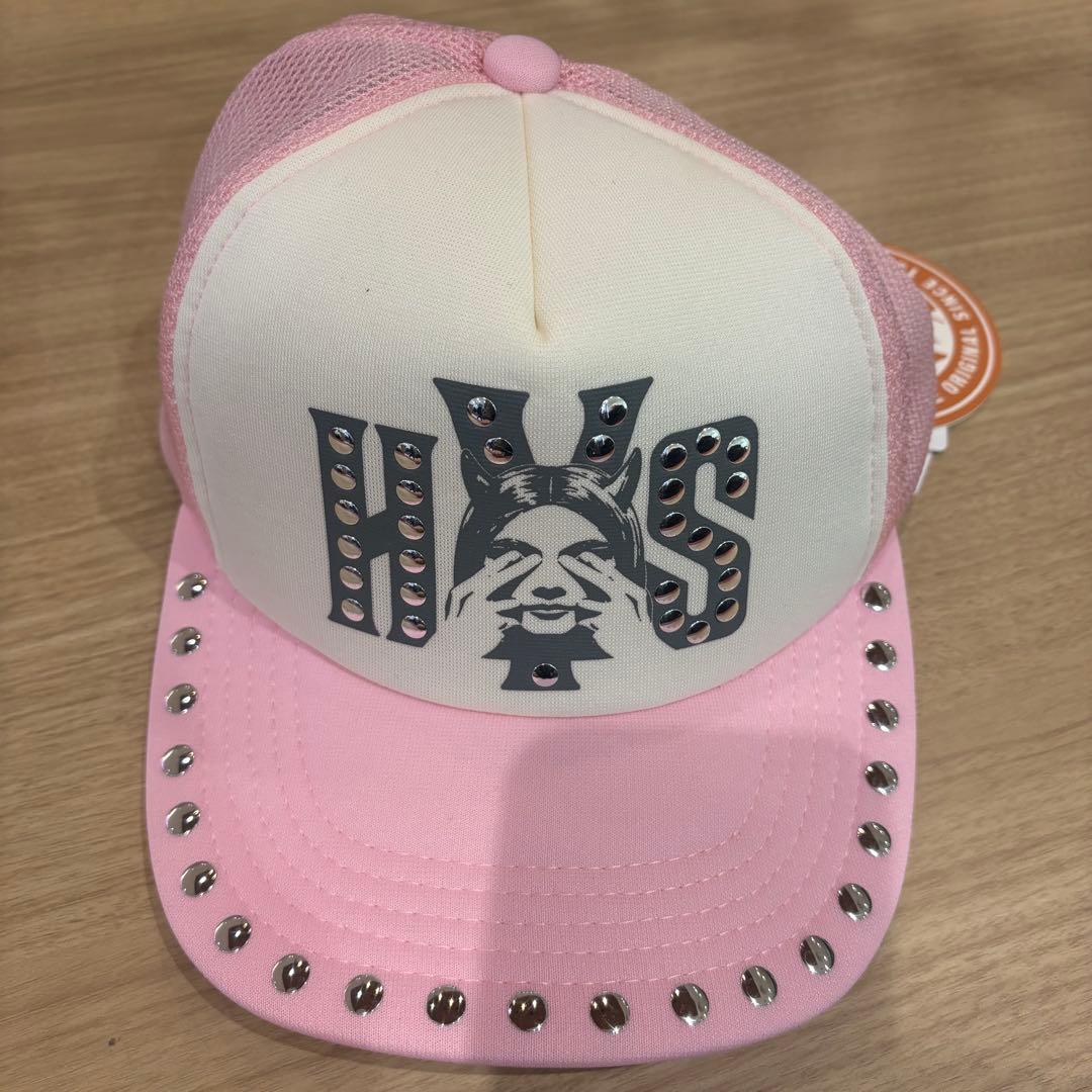 twiceサナ着用 HYSTERIC GLAMOUR スタッズメッシュキャップ - メルカリ