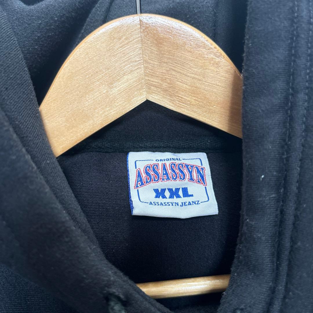 ASSASSYN JEANZ × CHAMPION コラボ パーカー - メルカリ