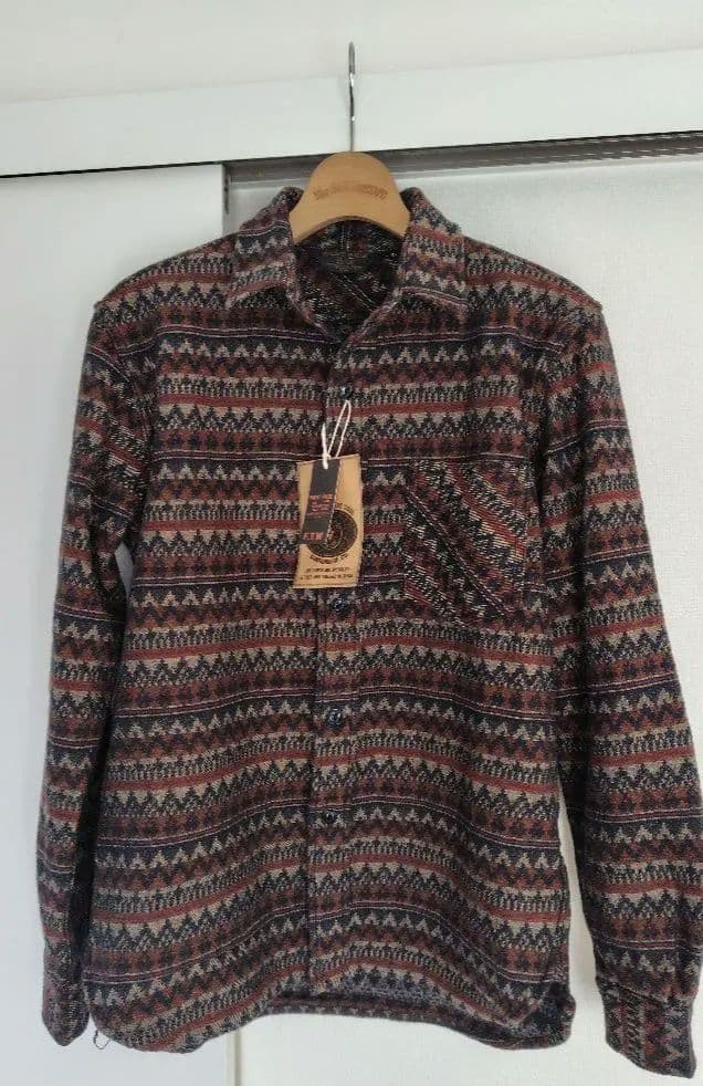 ウエストライド　（L）　ラグ柄　長袖シャツ　未使用品 楽天市場】ウエストライド 中古（カジュアルシャツ｜トップス