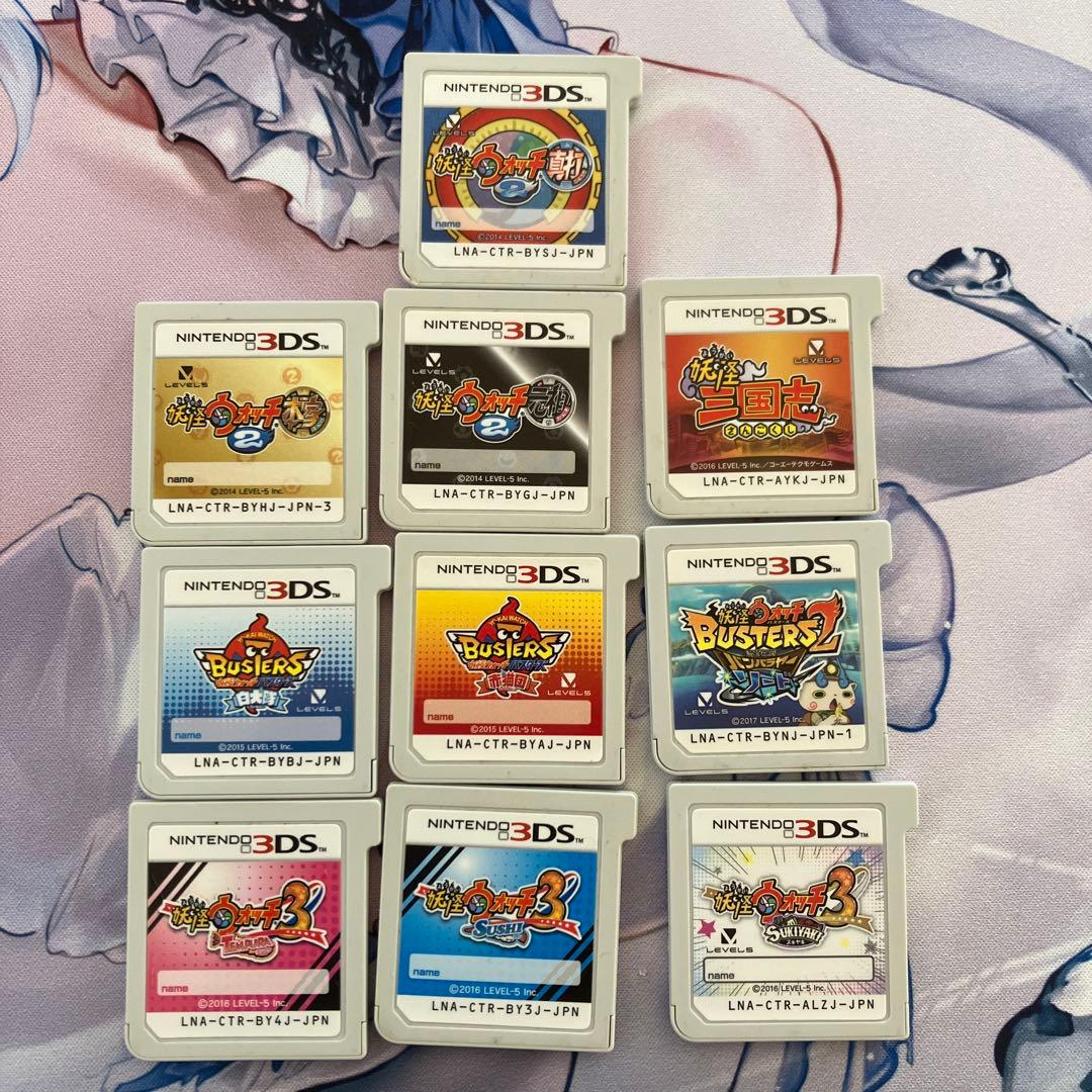 妖怪ウォッチシリーズ 3DSソフト まとめ売り 3DSソフト 妖怪ウォッチシリーズ 5点まとめ売り 【強データ】 - メルカリ