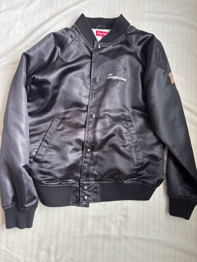 m*i様 supreme Betty Boop satin slub jaket Supreme Betty Boop Jacket | Grailed