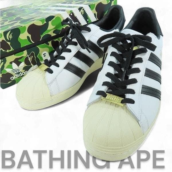 APE × adidas アディダス BAPE スーパースター GZ8980 SUPERSTAR 80s | bape.com