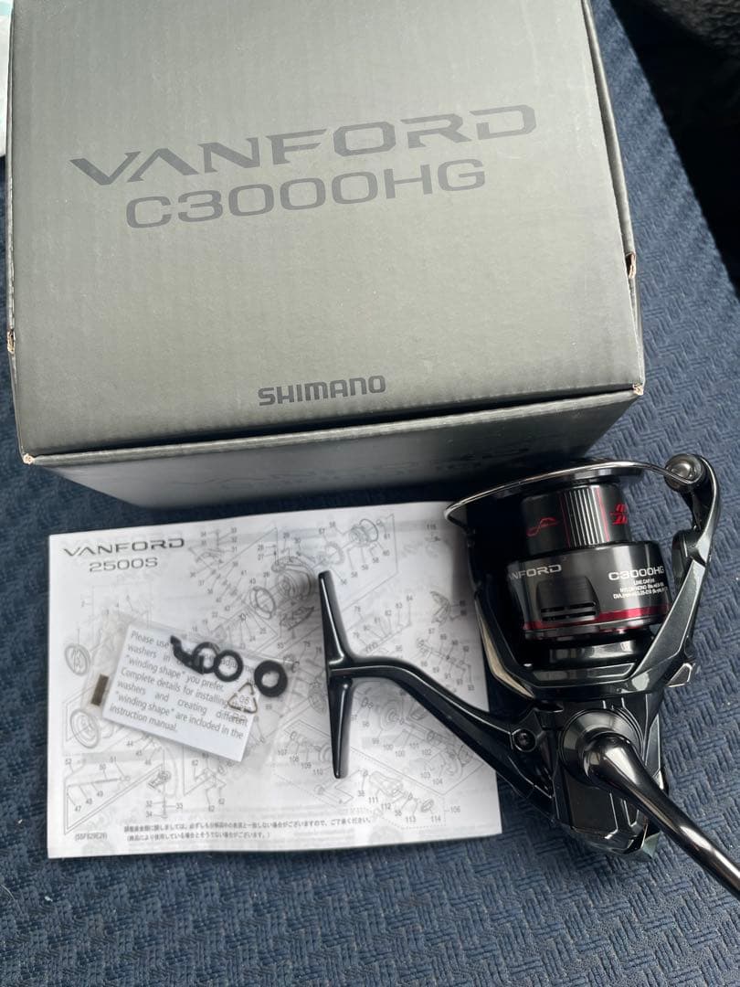 リール SHIMANO VANFORD C3000HG シマノ（SHIMANO） '24 VANFORD(ヴァンフォード) C3000HG (スピニング