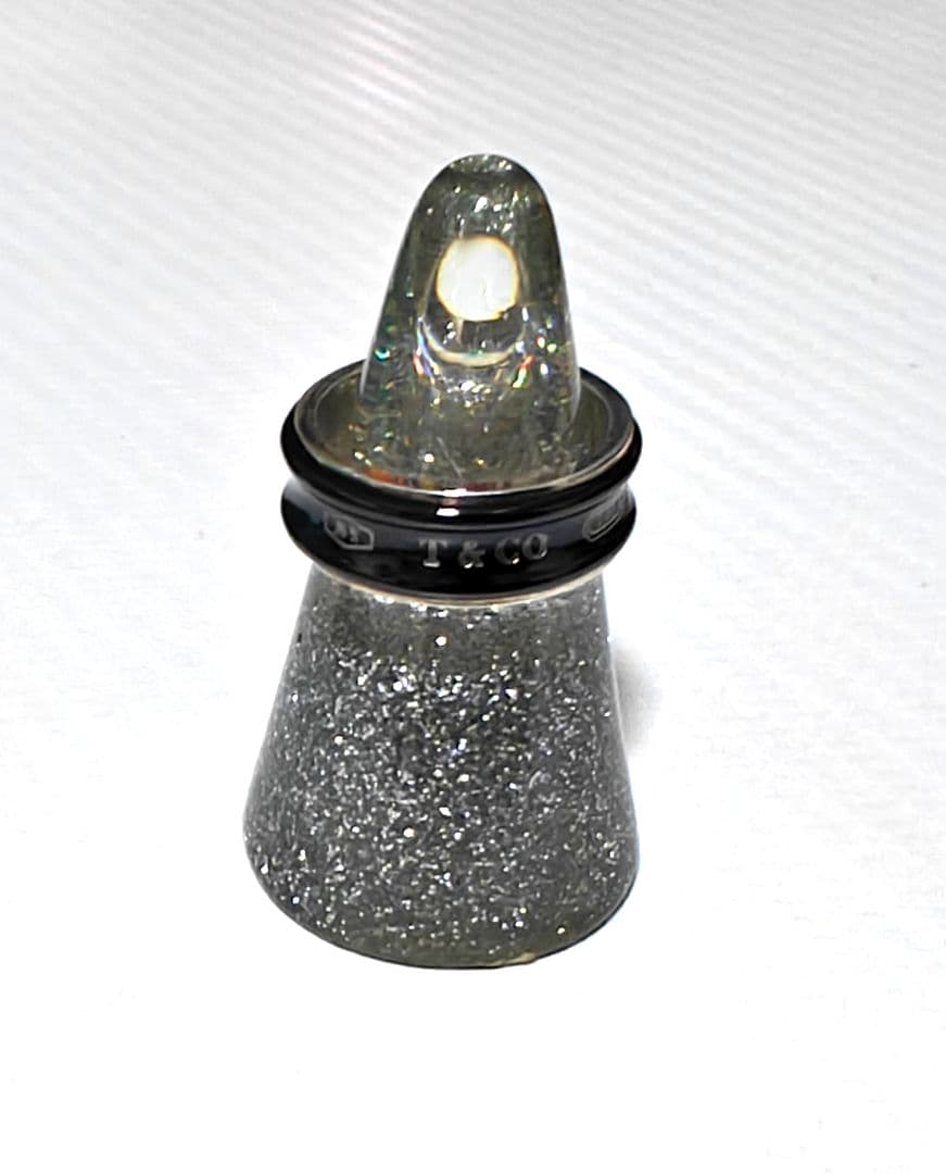 Tiffany & Co. ナローリング 20号 チタン 925 TIFFANY&Co ティファニー 11号 ナローリング レディース シルバー925