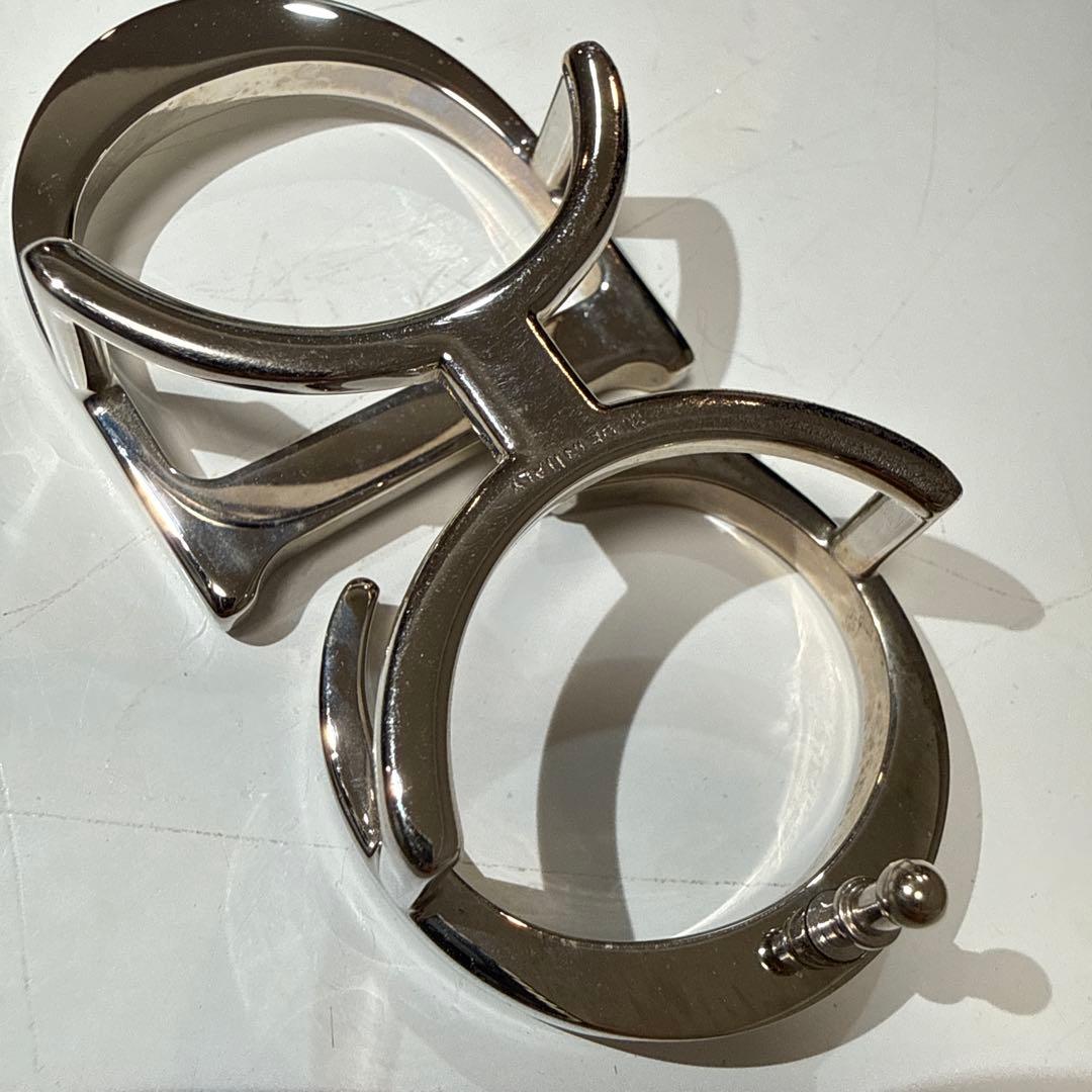 Dior オブリーク ブラックレザーベルト リバーシブル CDロゴ - メルカリ