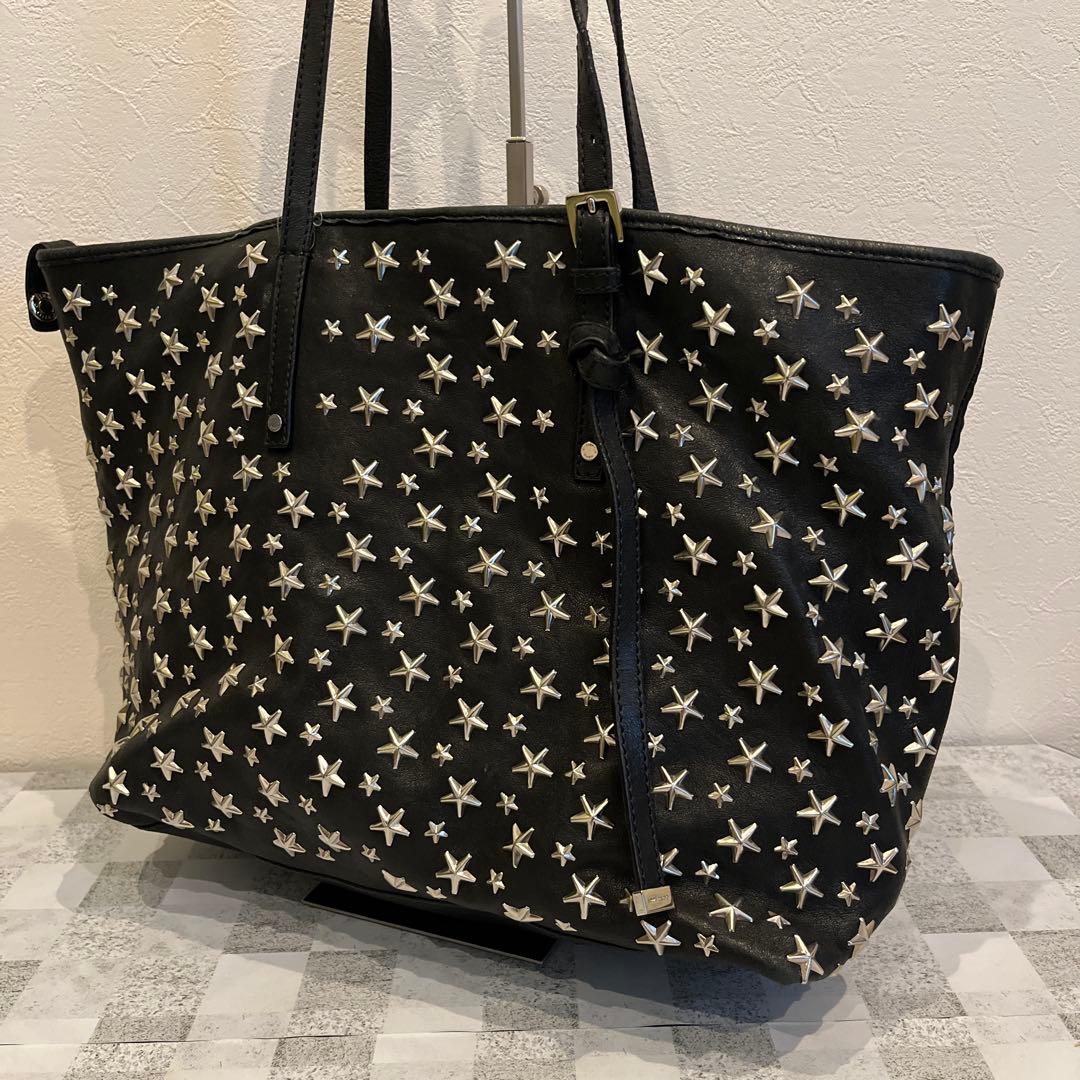 ジミーチュウスタースタッズレザートート ジミーチュウ スタースタッズトート｜福島・郡山｜まじめな買取専門店