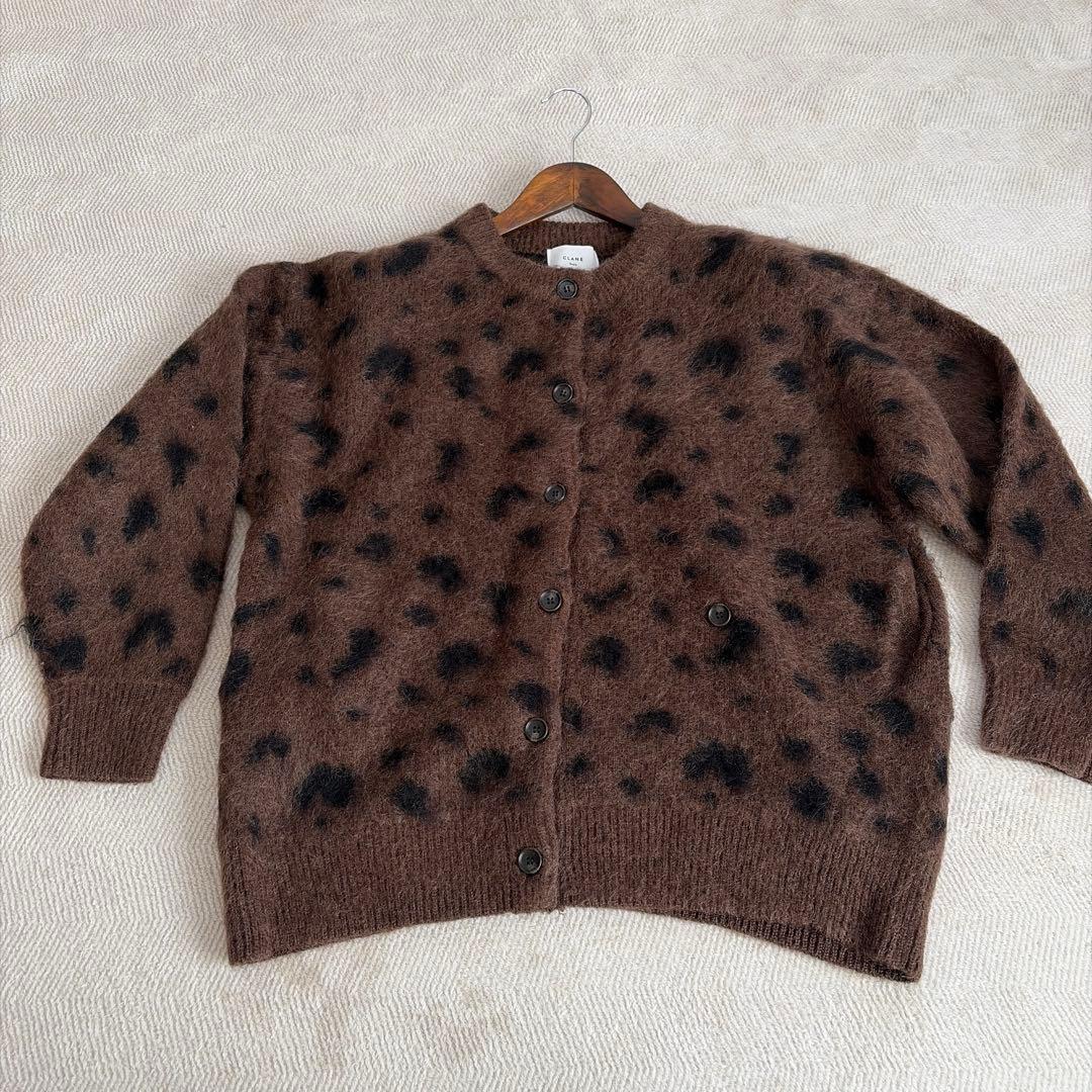 CLANE 広瀬すずコラボ MOHAIR LOOSE KNIT CARDIGAN - メルカリ