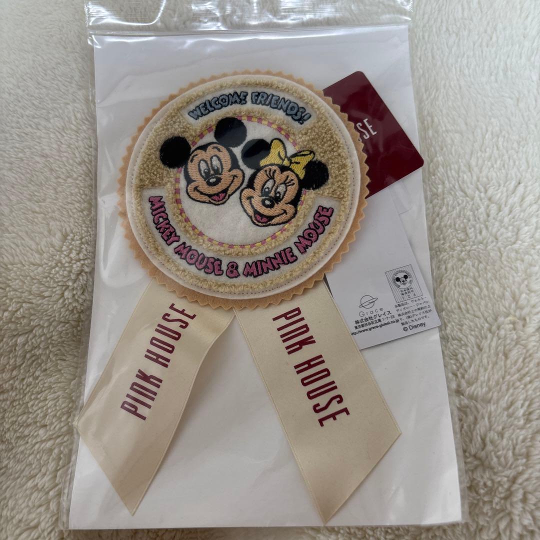 ピンクハウスワッペンブローチ、ミッキー、ミニー 楽天市場】Disney ミッキー・ミニー ワッペン : 手芸のらんでぃ