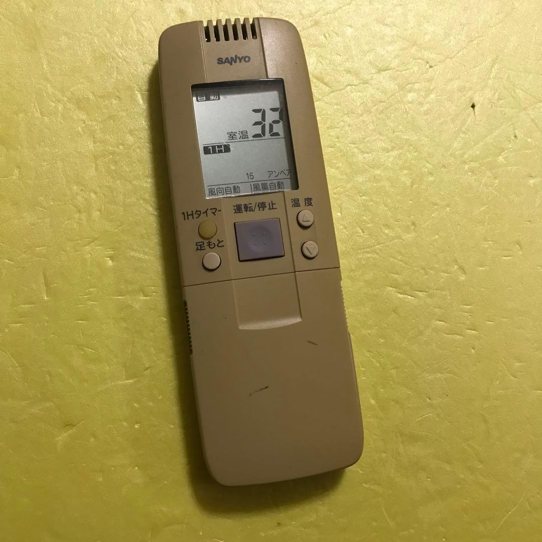 SANYO エアコン用リモコン RCS-SH1A(A153) - メルカリ