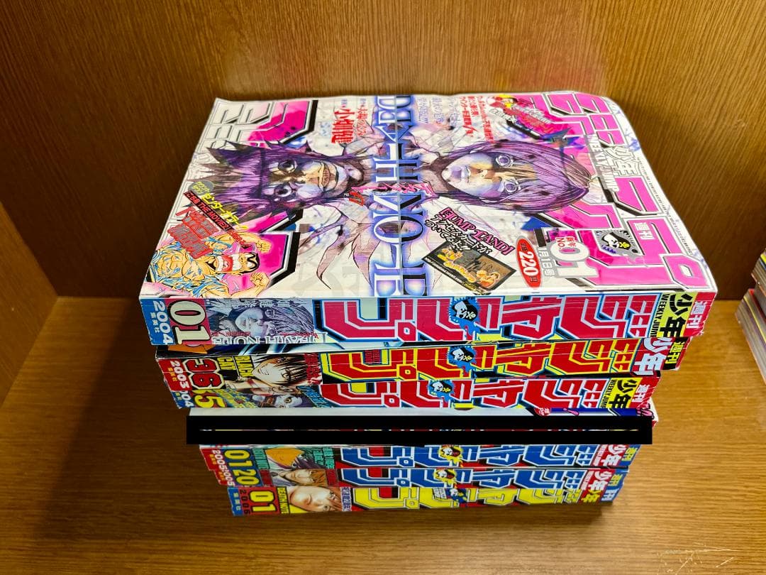 週刊少年ジャンプ　2003 - 2006　DEATH NOTE 6冊セット DEATH NOTE』フルカラーアートボード （週刊少年ジャンプ2004年3号