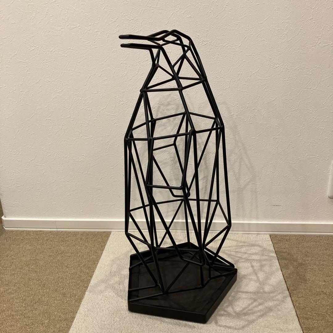 act work's 傘立て シャドーワイヤー アンブレラスタンド ペンギン ACT WORK'S（アクトワークス） シャドーワイヤー ペンギン 傘立て