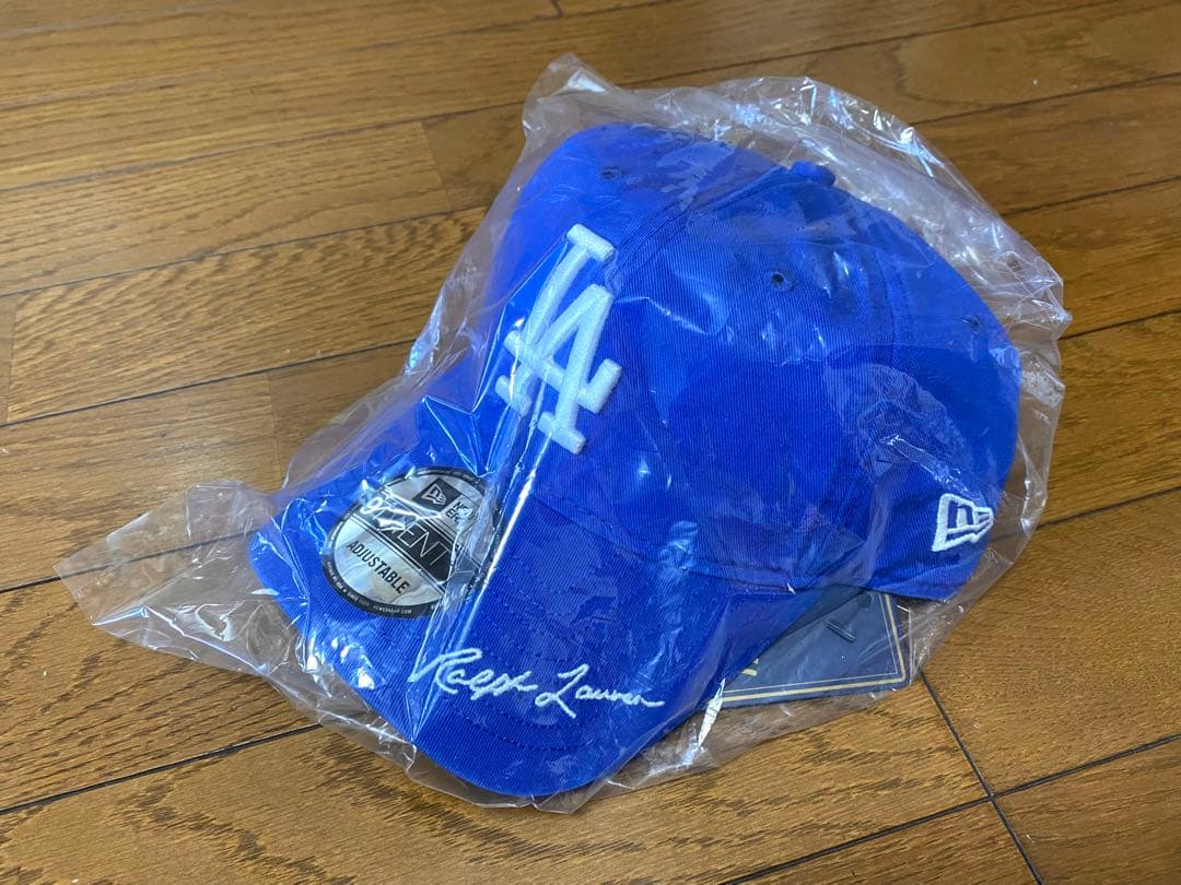 ニューエラ ポロラルフローレン コラボ ドジャース キャップ ブルー 未使用新品 9TWENTY POLO RALPH LAUREN ポロ ラルフ ローレン クーパーズタウン