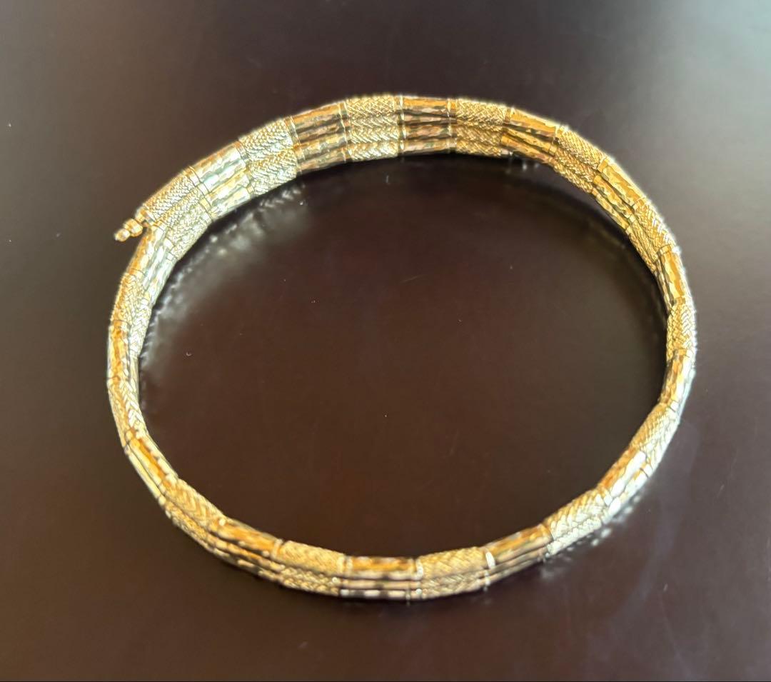 T*n様 k18PG マグネット式　ネックレス兼ブレスレット Pt・K18コンビ マグネット ネックレス兼ブレスレット 通販 - ディノス