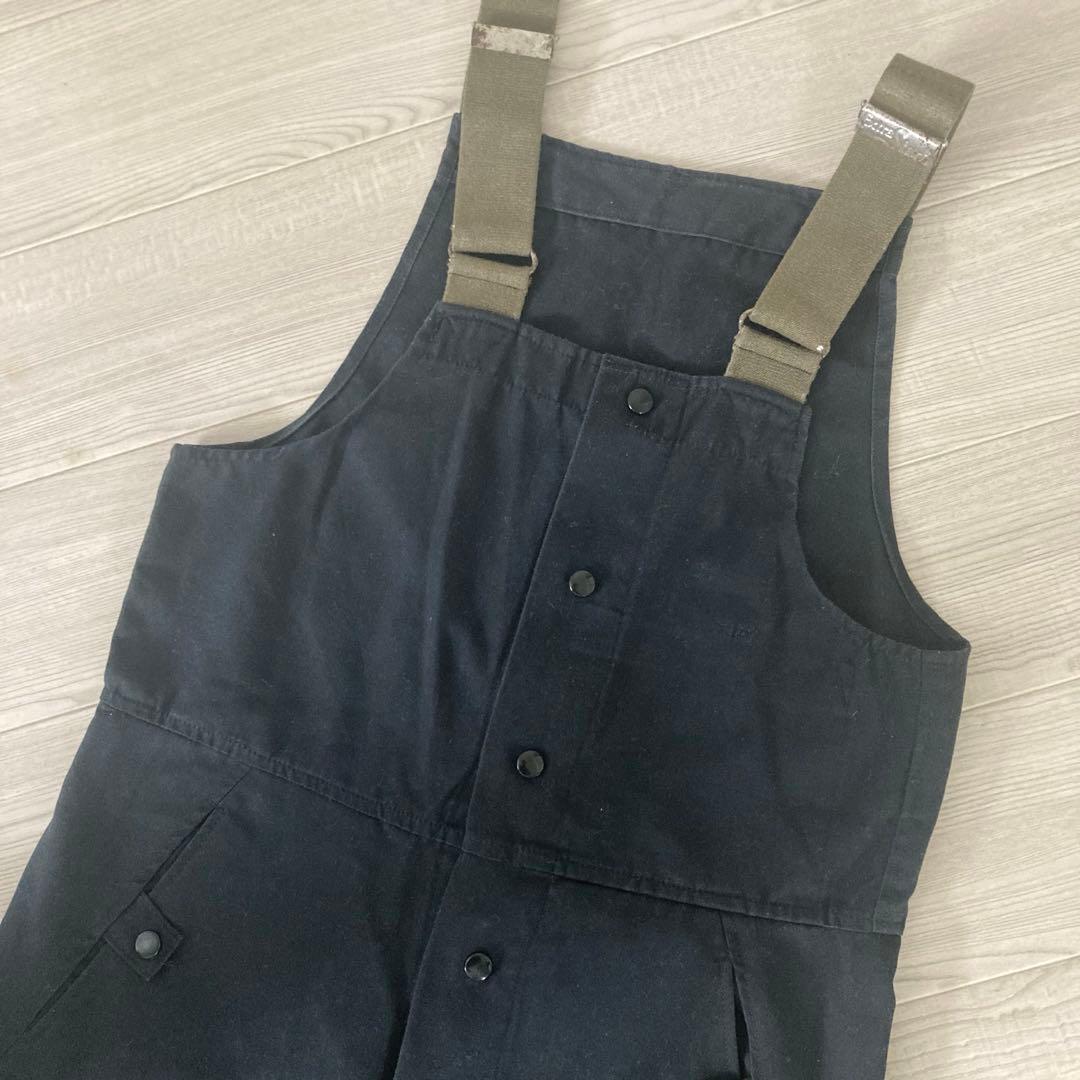 東ドイツ軍　サロペット　オーバーオール　70-80年代　ミリタリー　軍物　古着 MILITARY（ミリタリー） 実物 新品 デッドストック 東ドイツ軍 NVA