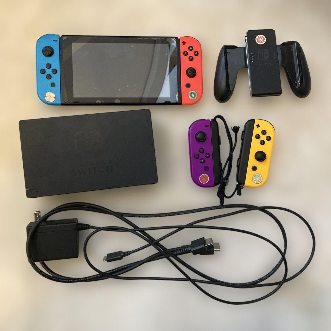 Nintendo Switch 本体 多彩なJoy-Con付き 任天堂 Nintendo Switch 本体 (有機ELモデル) Joy-Con(L)ネオンブルー