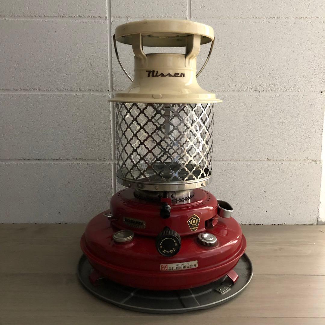【希少】　昭和レトロ　ニッセン　石油ストーブ　BS-3B 日本船燈　ストーブ 日本船燈 BS-3B ニッセン 石油ストーブ bs-3b ニッセン ストーブ
