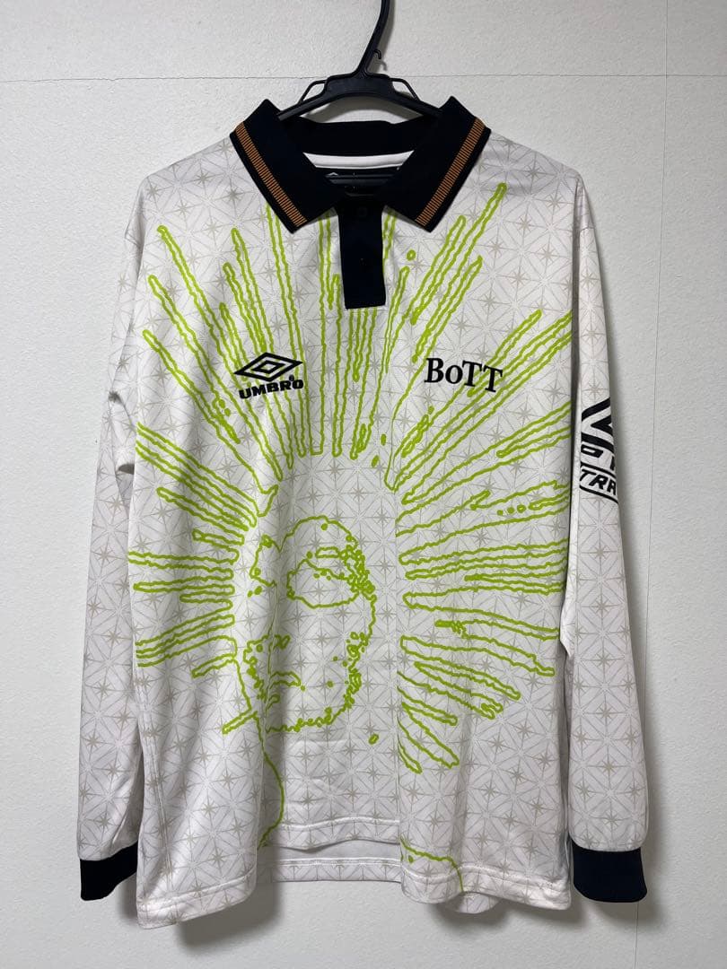 UMBRO x BoTT x BEAMS T Game Shirt サイズM 超強力！「アンブロ」×「ボット」×「ビームス T」のトリプルコラボが