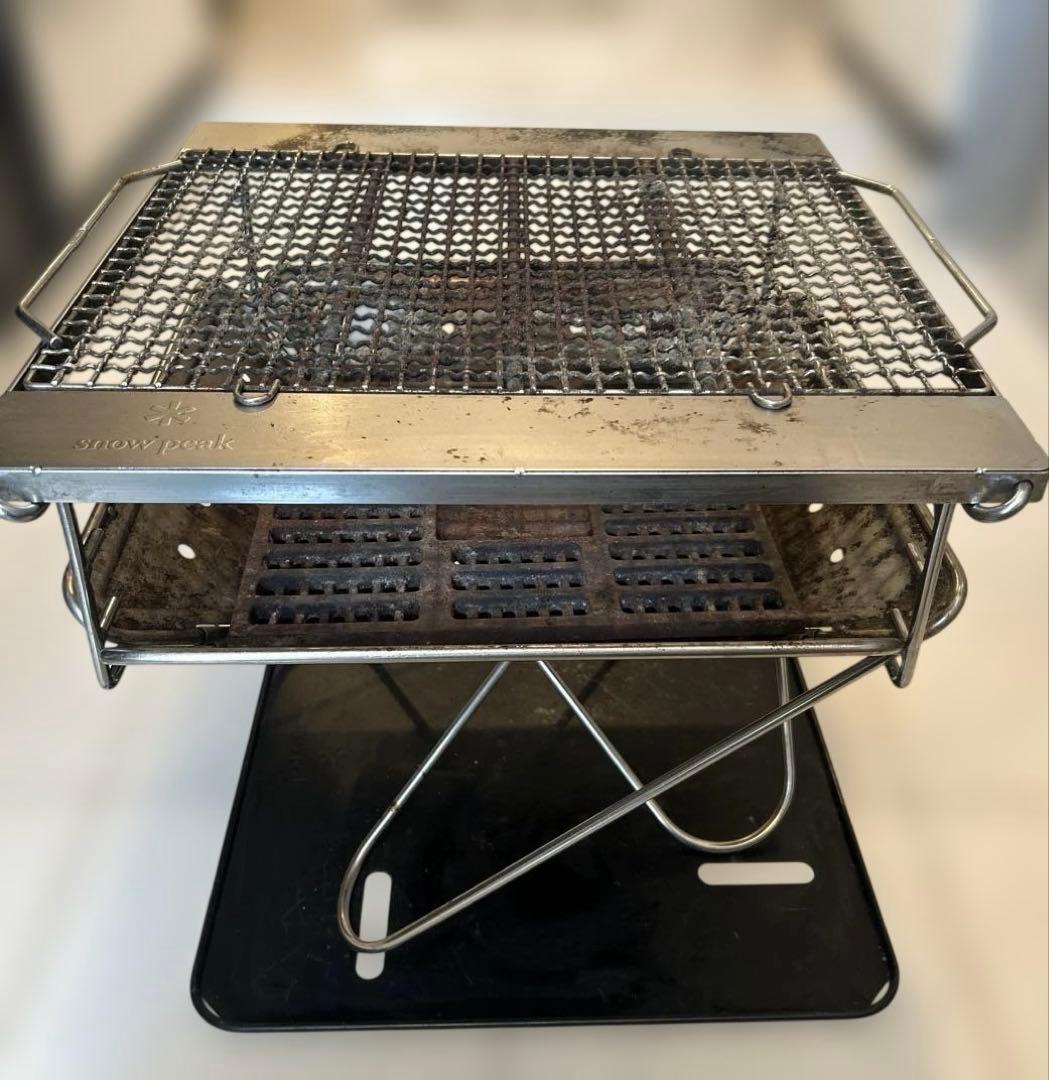  peak 焚火台Lスタートセット➕網焼き台 特集| スノーピーク(Snow Peak)