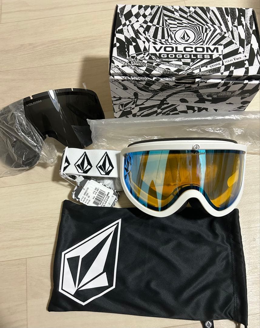 VOLCOM スキー・スノーボード　ゴーグル 新品 VOLCOM（ボルコム） 23-24 スノボ ゴーグル SNOW Garden Goggle ラバー