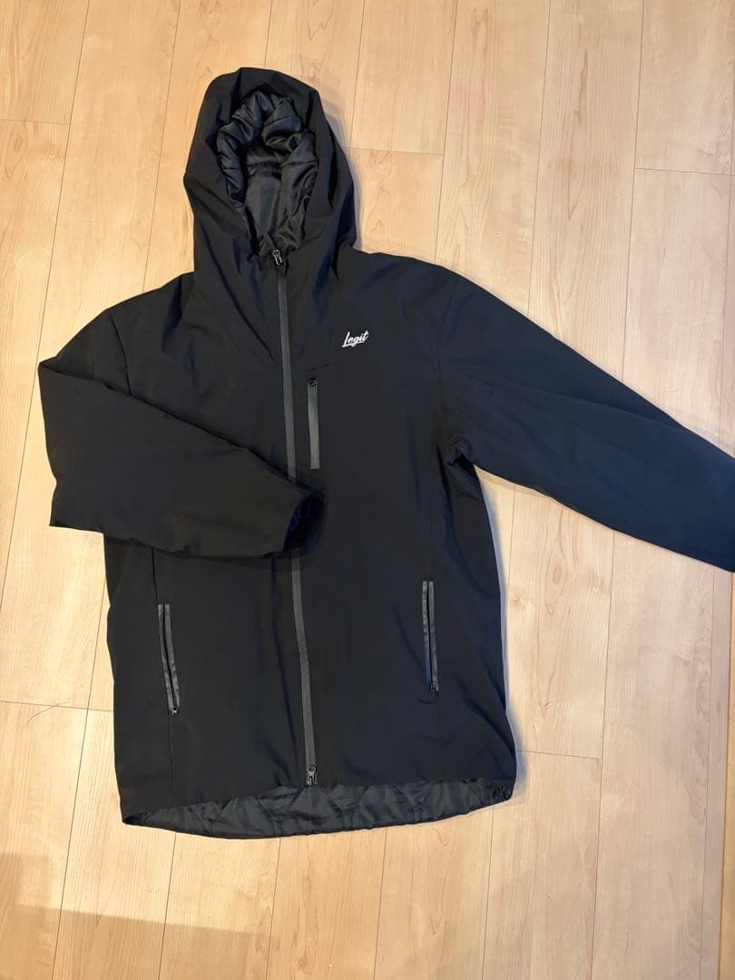 Legit ブラック ジャケット XXL バスケ Lサイズのみ］LEGIT ナイロンジャケット【90's Cutting Jacket】BLK