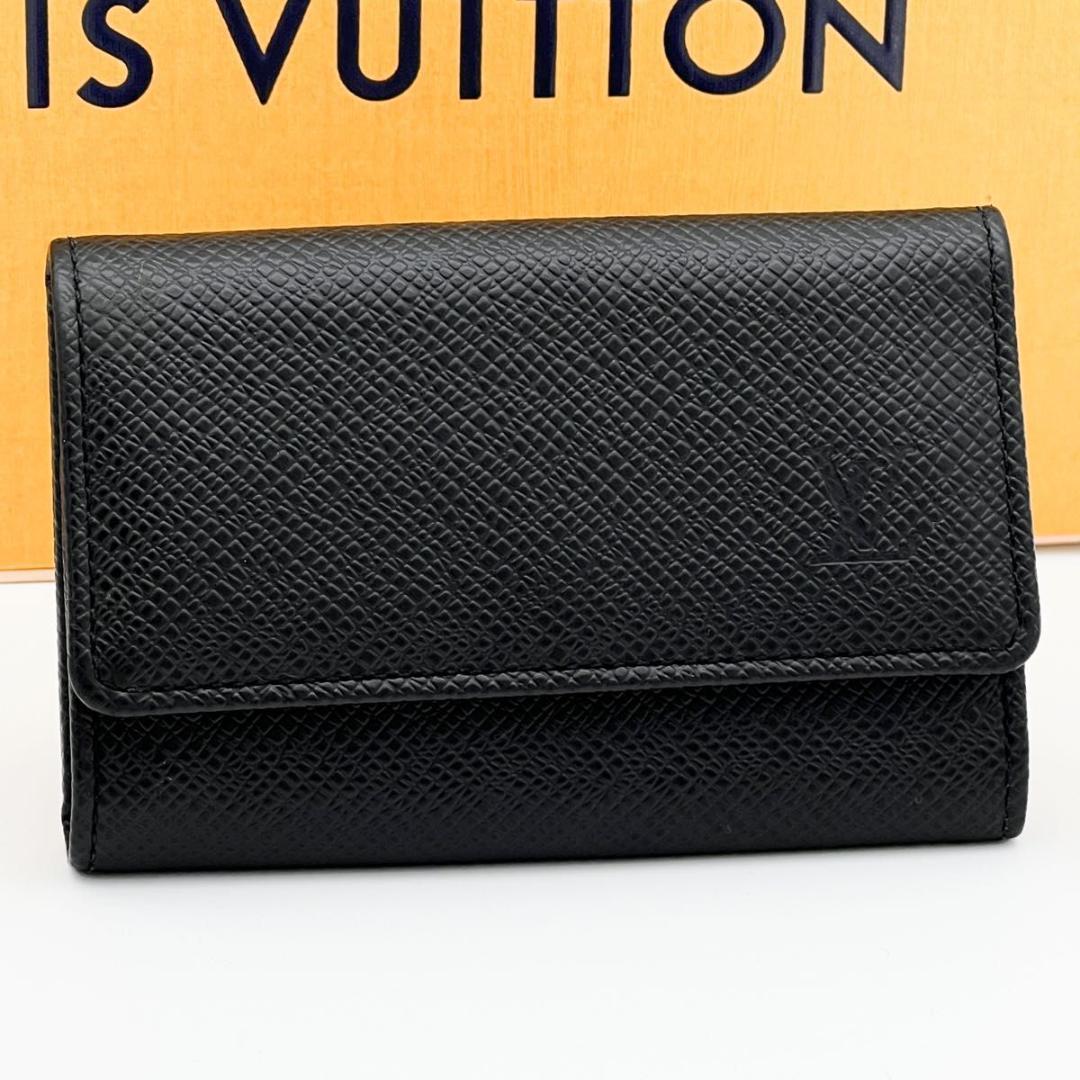 使用わずか❣ヴィトン タイガ ミュルティクレ6 キーケース 黒 M30532 楽天市場】LOUIS VUITTON ルイ ヴィトン タイガ ミュルティクレ6 6連