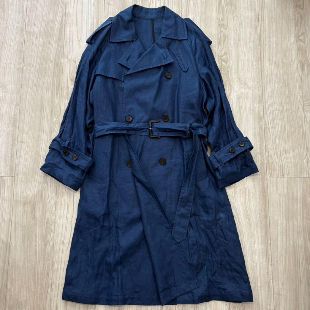 【美品】JOHN LAWRENCESULLIVAN トレンチコート ラミー 薄手 JOHN LAWRENCE SULLIVAN（ジョン ローレンス サリバン） トレンチ