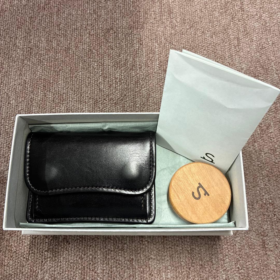 ワイルドスワンズ タング サドル ブラック WILD SWANS（ワイルドスワンズ）TONGUE（タング）マルチコインケース