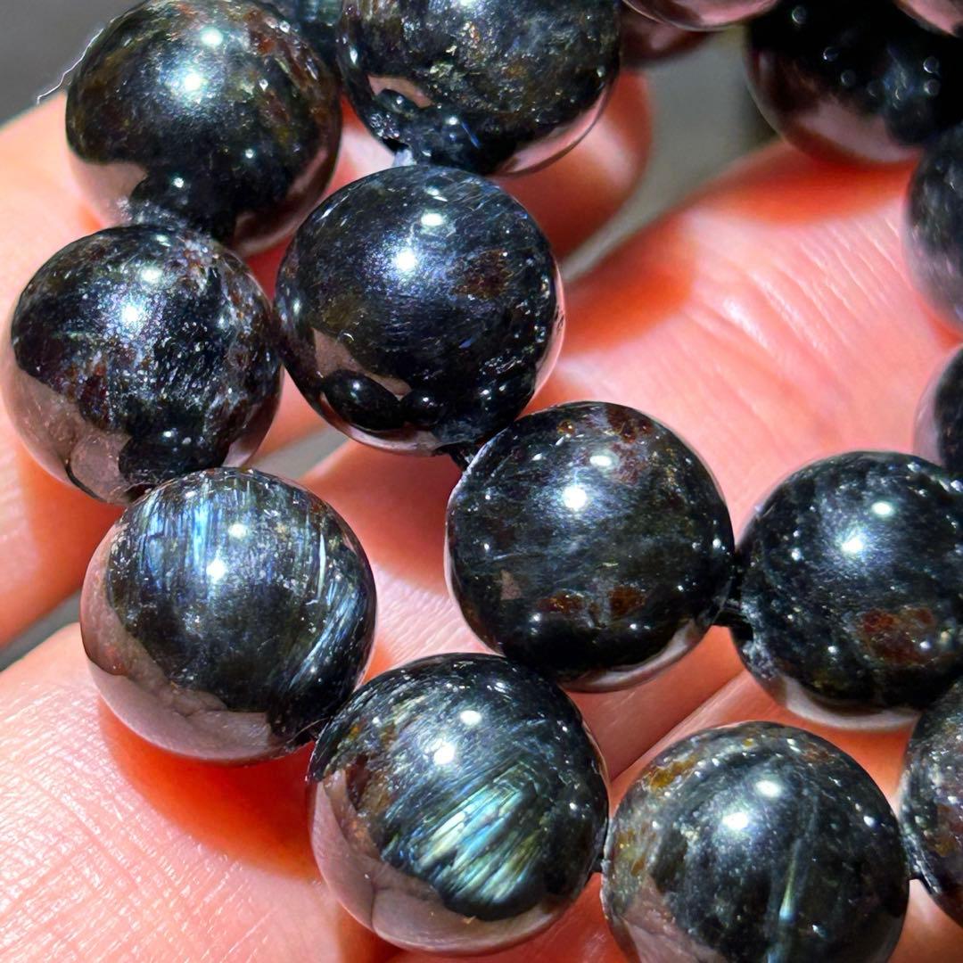 ★高級品質！福徳弁天宝珠③！希少！ブルー　ヌーマイト ブレス