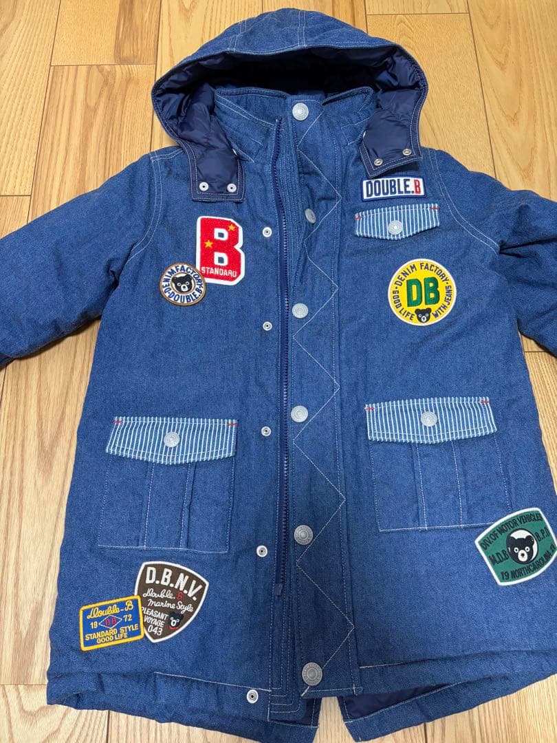 DOUBLE.B 140 福袋 限定 コート アウター ダウン - メルカリ