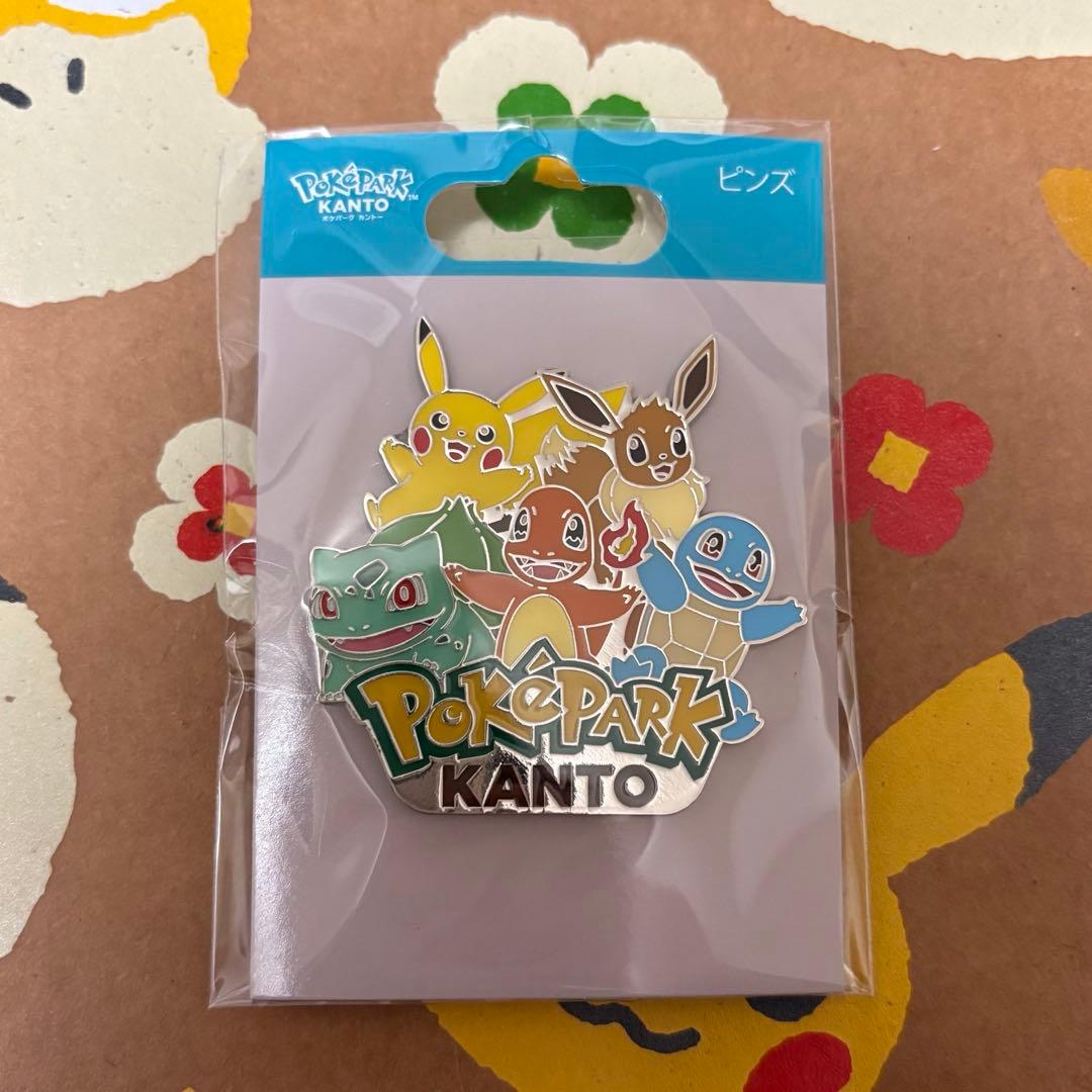 新品 ポケパーク カントー 限定 ピンバッジ オープン記念 限定品